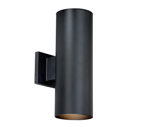 Chiasso Two Light Outdoor Wall Mount in Textured Black (63|CO-OWB052TB)