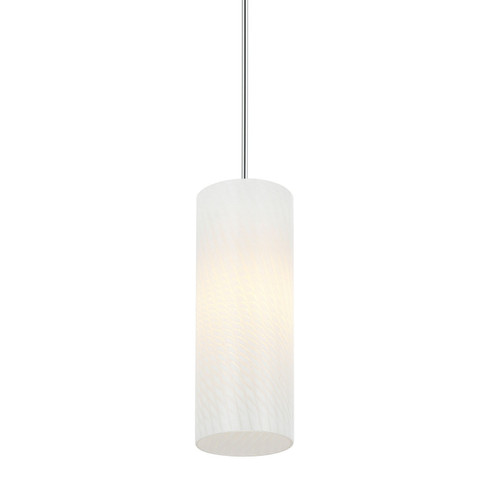 Swirled One Light Mini Pendant in Chrome (137|AC1691)