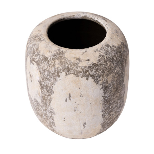 Potty Vase in Distressed Cafe au Lait (137|445VA05C)