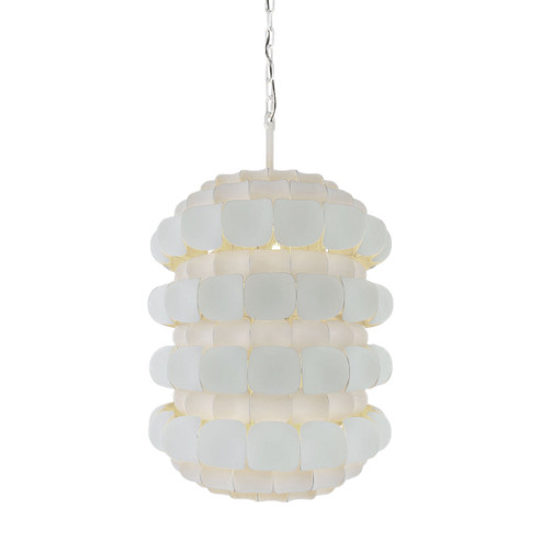 Swoon Six Light Foyer Pendant in Matte White (137|382F06MW)