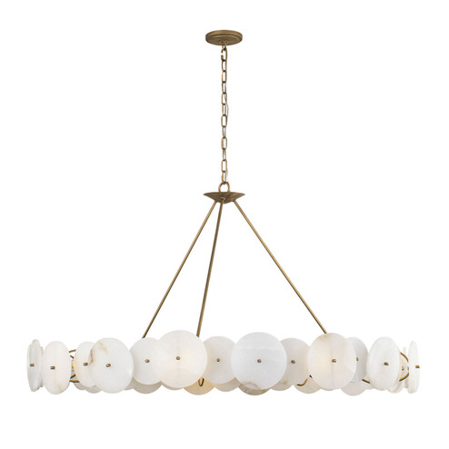 Cosmos Nine Light Chandelier in Havana Gold (137|370C09HG)