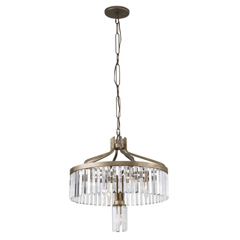 Social Club Seven Light Pendant in Havana Gold (137|297P07HG)