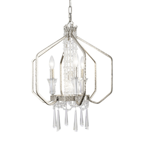 Barcelona Four Light Pendant in Transcend Silver (137|270P04TR)