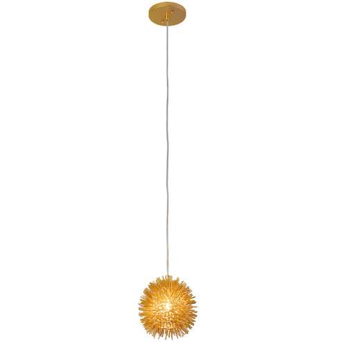 Urchin One Light Mini Pendant in Gold (137|169M01SGO)
