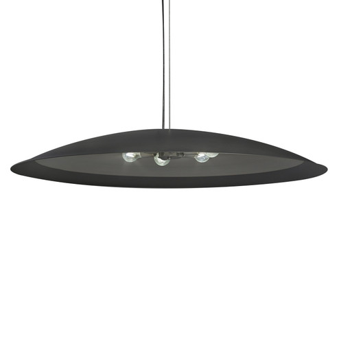 Cirrus Six Light Pendant in Black Pearl (410|17385-44-BP-SV-10)