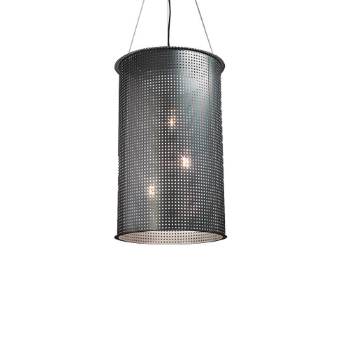 Clarus Three Light Pendant in Smoked Silver (410|14305-RD-SS-10)