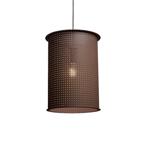 Clarus One Light Pendant in Satin Pewter (410|14301-SQ-SP-10)