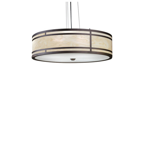 Tambour LED Pendant in Black Pearl (410|13223-48-BP-TS-14)