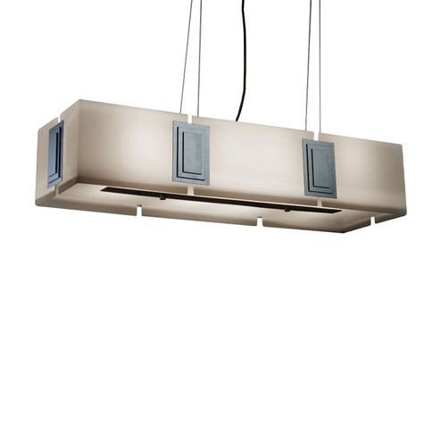 Genesis LED Pendant in Smoked Silver (410|11210-SS-CO-14)