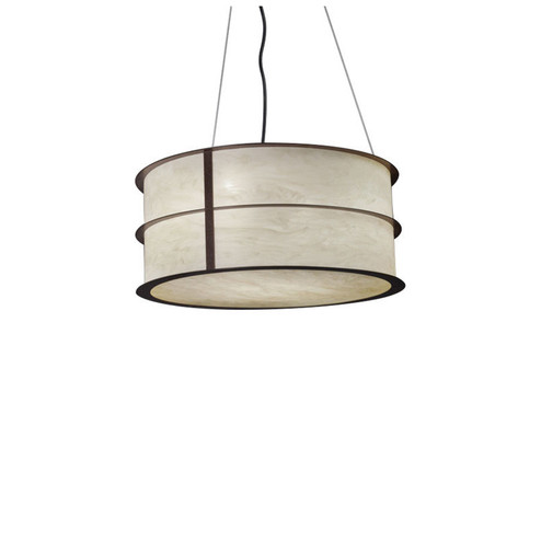 Ellipse LED Pendant in Smoked Silver (410|09176-SS-WS-04)