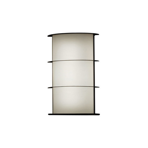 Ellipse LED Outdoor Wall Sconce in Smoked Silver (410|09173-SS-OA-02)