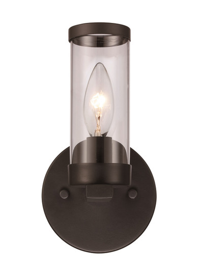 One Light Wall Sconce in Black (110|71711 BK)