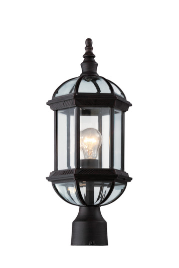 Wentworth One Light Postmount Lantern in Rust (110|4186 RT)