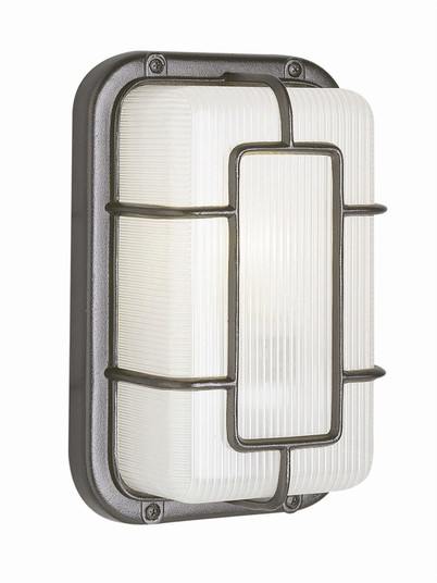 Walker One Light Bulkhead in Satin Aluminum (110|41101 SAL)