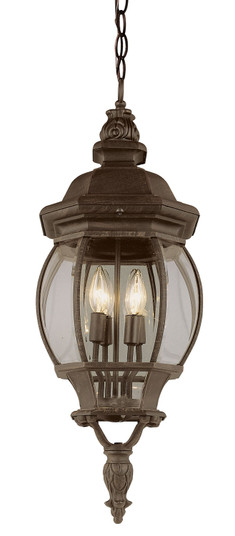 Parsons Four Light Hanging Lantern in Rust (110|4067 RT)