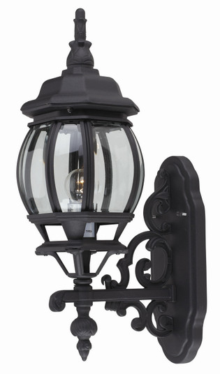 Francisco One Light Wall Lantern in Black (110|4050 BK)