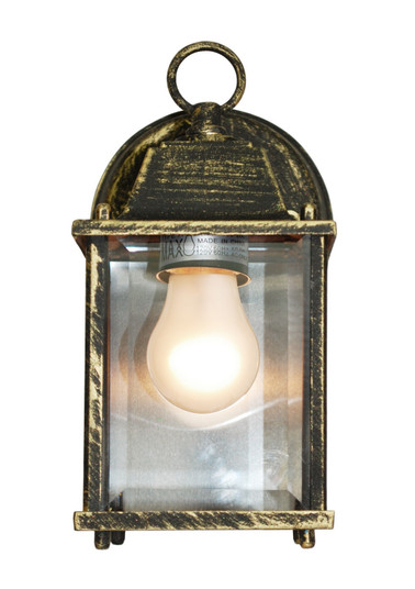 Patrician One Light Wall Lantern in Black Gold (110|40455 BG)