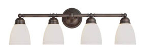 Ardmore Four Light Vanity Bar in Rubbed Oil Bronze (110|3358 ROB)