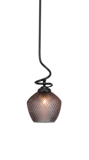 Capri One Light Pendant in Matte Black (200|900-MB-4922)