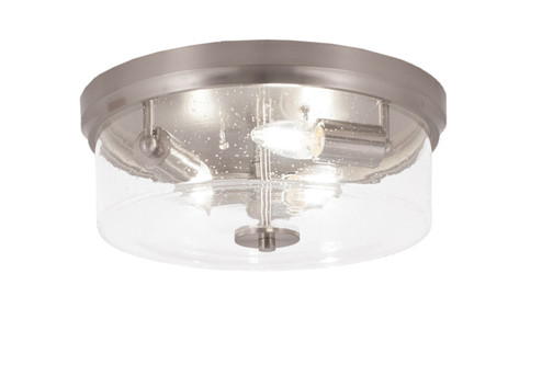 Flush Mounts Three Light Flush Mount in Brushed Nickel (200|834-BN-0)