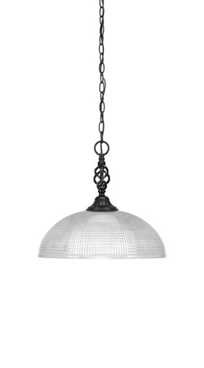 Eleganté One Light Pendant in Matte Black (200|82-MB-540)