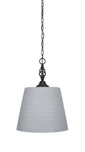 Eleganté One Light Pendant in Matte Black (200|82-MB-4082)