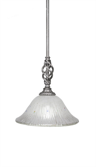 Eleganté One Light Mini Pendant in Aged Silver (200|80-AS-731)