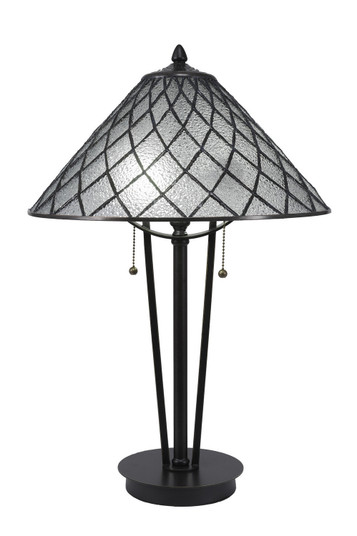 Two Light Table Lamp in Dark Granite (200|75-DG-9181)