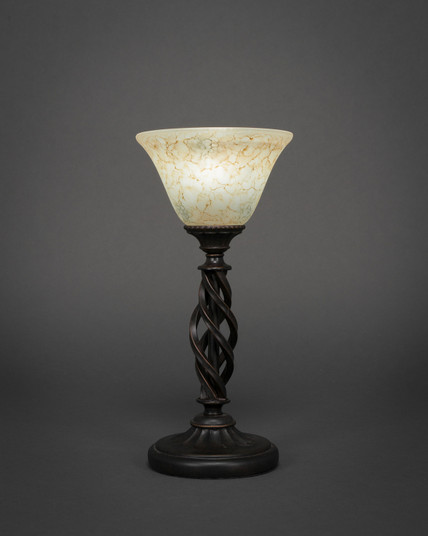 Eleganté One Light Mini Table Lamp in Dark Granite (200|61-DG-508)
