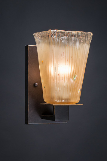 Apollo One Light Wall Sconce in Dark Granite (200|581-DG-630)