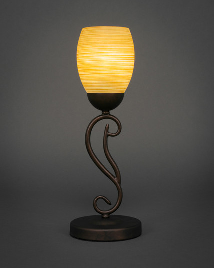 Olde Iron One Light Mini Table Lamp in Bronze (200|44-BRZ-625)