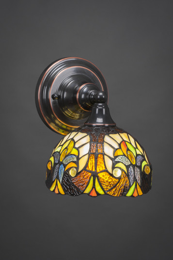 Any One Light Wall Sconce in Black Copper (200|40-BC-9945)