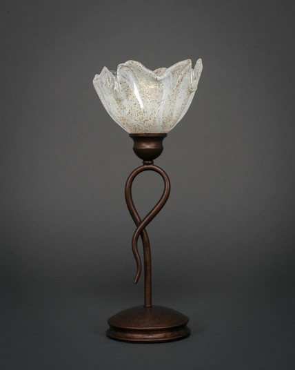 Leaf One Light Mini Table Lamp in Bronze (200|35-BRZ-759)
