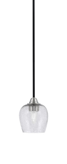 Paramount One Light Mini Pendant in Matte Black & Brushed Nickel (200|3401-MBBN-4812)