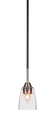 Paramount One Light Mini Pendant in Matte Black & Brushed Nickel (200|3401-MBBN-461)