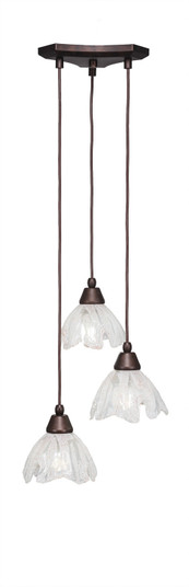 Europa Three Light Mini Pendant in Bronze (200|28-BRZ-759)