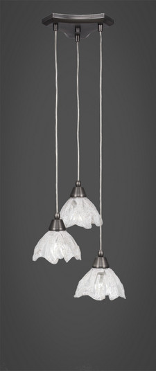 Europa Three Light Mini Pendant in Brushed Nickel (200|28-BN-759)