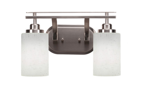 Odyssey Two Light Bathroom in Brushed Nickel (200|2612-BN-310)