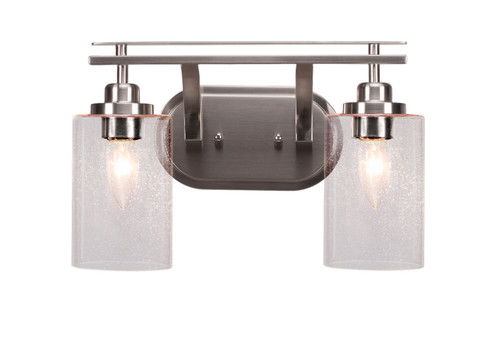 Odyssey Two Light Bathroom in Brushed Nickel (200|2612-BN-300)