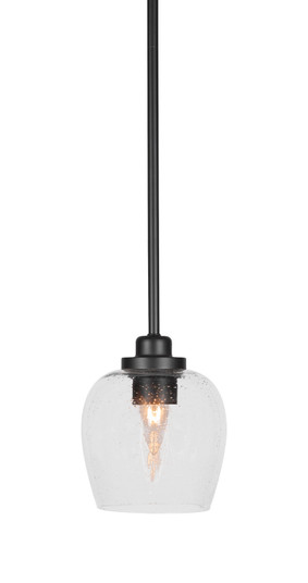 Odyssey One Light Mini Pendant in Matte Black (200|2601-MB-4810)