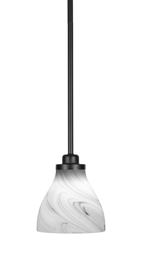 Odyssey One Light Mini Pendant in Matte Black (200|2601-MB-4769)