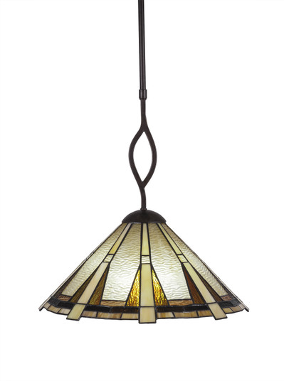 Revo One Light Pendant in Dark Granite (200|241-DG-934)