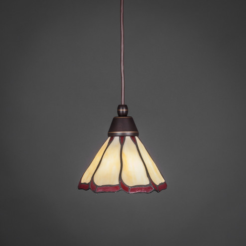 Cord Mini Pendants One Light Mini Pendant in Dark Granite (200|22-DG-9165)