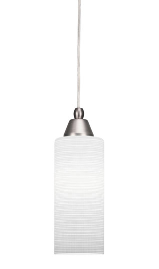 Cord One Light Mini Pendant in Brushed Nickel (200|22-BN-4091)