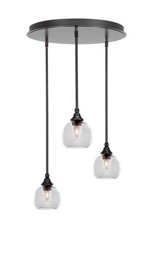 Empire Three Light Pendalier in Espresso (200|2183-ES-4100)