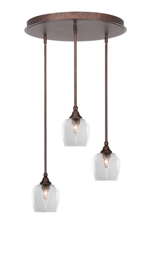 Empire Three Light Pendalier in Bronze (200|2183-BRZ-4810)