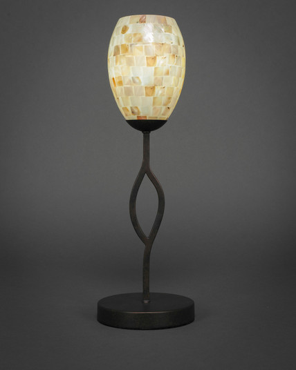 Revo One Light Mini Table Lamp in Dark Granite (200|140-DG-406)
