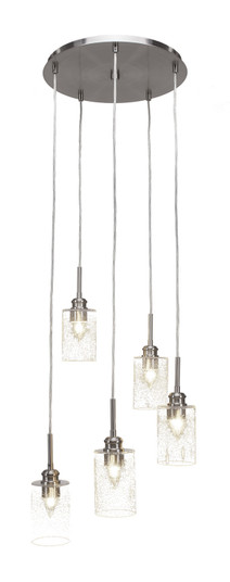 Edge Five Light Mini Pendant in Brushed Nickel (200|1175-BN-300)