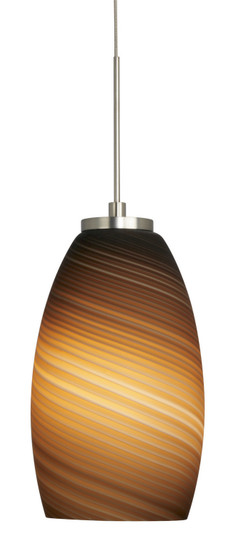 Java LED Pendant in Satin Nickel (408|PD185MOSNL3M)