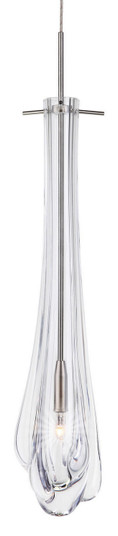 Dew Drop One Light Pendant in Satin Nickel (408|PD110CRSNL2J)